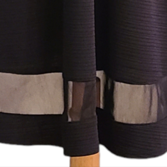 French Atmosphere size L black dress - Picture 6 of 7